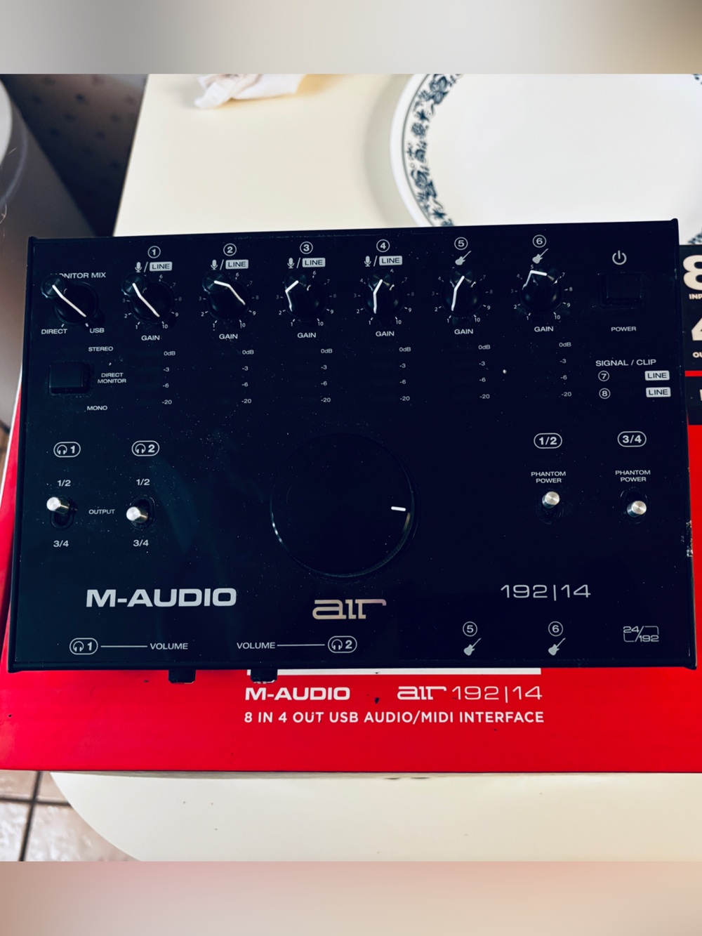 M-Audio Air 192x14 USB Audio/MIDI Interface